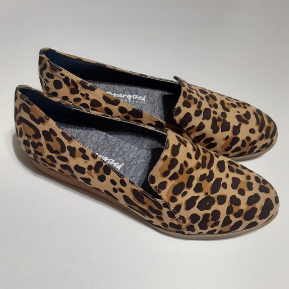 Dr. Scholl's Shoes Dr Scholls Womens 85m Dawned Animal Print Slip